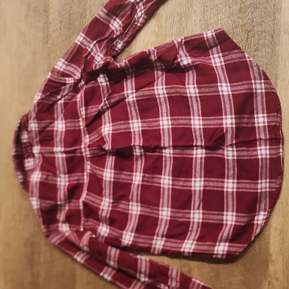 Old Navy Plaid Button Down. Size XS- Style Boyfriend - Picture 5 of 5